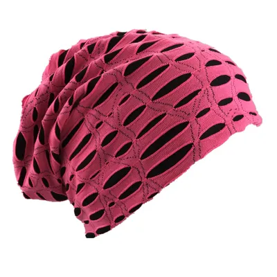 Produktbild von Beanie Muetze Destroyed Vintage Pink