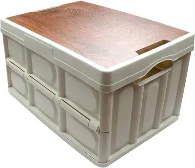 Produktbild von Faltbare Holzbox mit verstärkter Hülle für Außen und Camping