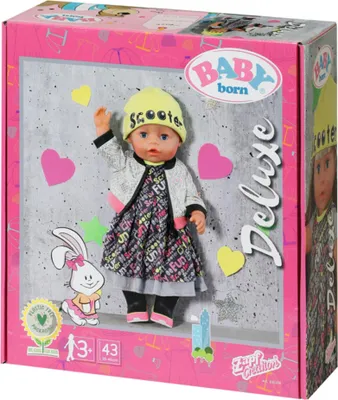 Produktbild von BABY born Deluxe City Set, 43 cm