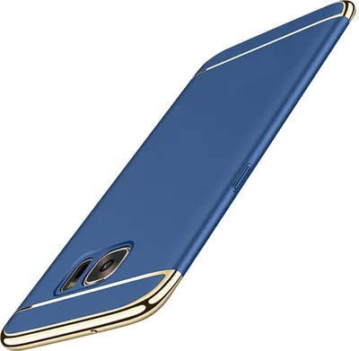 Produktbild von Handy Hülle Schutz Case für Samsung Galaxy J5 2016 Bumper 3 in 1 Cover Blau