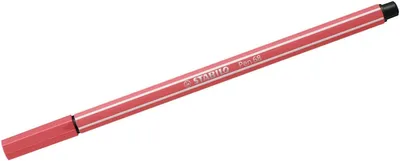 Produktbild von STABILO Pen 68, 1 Farben, Rot, Rundspitze, 1 mm, Rot, Hexagonal