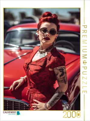 Produktbild von CALVENDO Puzzle Ein Motiv aus dem Kalender Rockabilly | 2000 Teile Lege-Größe 90x67cm Foto-Puzzle für glückliche Stunden