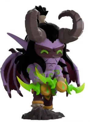 Imagen del producto de Figura de vinilo de World of Warcraft, Illidan Stormrage, 13 cm