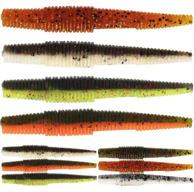 Produktbild von Westin Ned Worm Slim 5,5cm 1,5g - Gummiköder, Farbe:Dark Water Mix