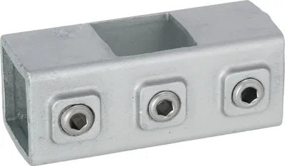 Produktbild von Rohrverbinder Kreuzverbinder 180°, durchlaufend, für Quadratrohr 40 mm AVERDE