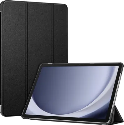 Produktbild von Fintie Hülle für Samsung Galaxy Tab A9 Plus 11 Zoll 2023, Ultradünne Kunstleder Schutzhülle mit Auto Schlaf/Wach Funktion Cover für Tablet A9+ SM-X210/X216/X218, Schwarz