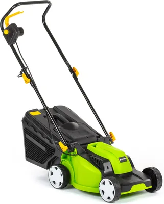 Obrázek produktu pro FIELDMANN FZR 2025-E Elektrická sekačka, příkon 1300W, šířka záběru 32 cm, 3 pozice nastavení výšky sečení, výška sečení 20/38/56 mm