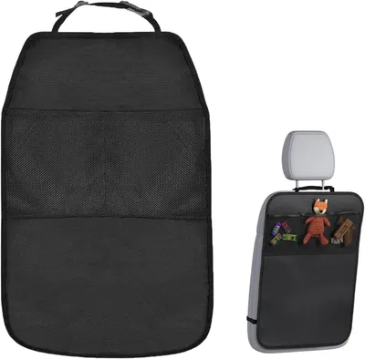 Produktbild von Autositzschutz Organizer, wasserfest, 66,5 x 66,5 cm, für Kindersitze