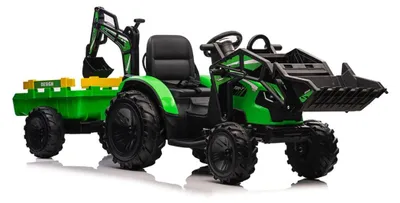 Produktbild von Batteriebetriebener Bagger mit Anhänger SX2068 Grün