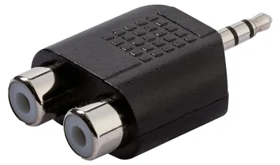 Produktbild von VIVanco™Audio-Splitter: Klinkenstecker auf zwei Cinch-Buchsen