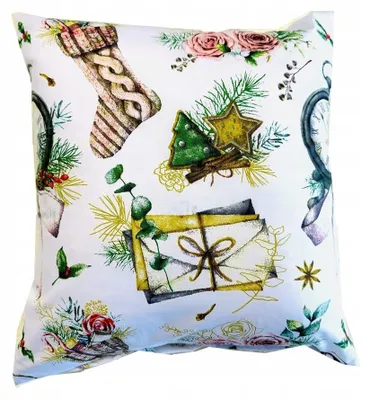 Image de Zbyszko I Housse Coton 40x40 Motif Noël