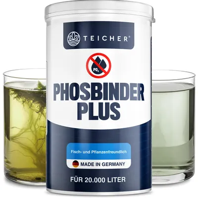 Produktbild von Teicher Phosphatbinder – Reduziert Phosphat & beugt Algenbildung vor, 1 kg