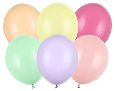 Produktbild von 100 Stk. Luftballon Ø30cm "Unifarben" | Bunt Pastell