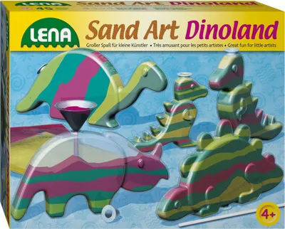 Obrázek produktu pro Lena 42594 – Pískové umění Dinoland, velké