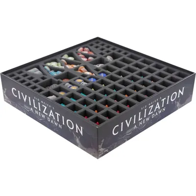 Imagen del producto de Juego de espuma para Civilization: Una nueva era - para almacenamiento