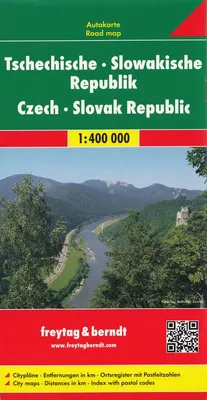 Obrázek produktu pro Česká republika / Slovenská republika 1 : 400 000. automapa