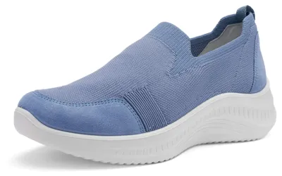 Produktbild von ara Sneaker aus leichtem Rauleder mit gepolstertem Wechselfußbett, HighSoft und sportlicher Keilsohle, H-Weite