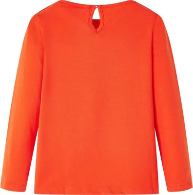 Produktbild von vidaXL Kinder-Langarmshirt Dunkelorange 104