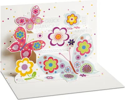 Produktbild von Geburtstag - PopUp-Card - Klappkarte mit 3D-Innenleben - Grußkarte