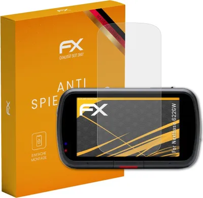 Produktbild von atFoliX FX-Antireflex 3x Schutzfolie kompatibel mit Nextbase 622GW Displayfolie