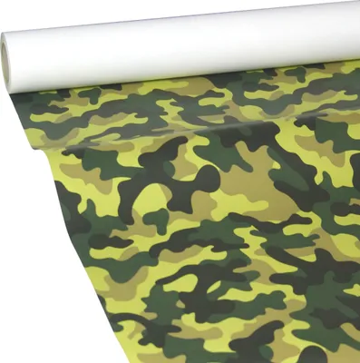 Produktbild von 50m x 1,00m JUNOPAX® Papiertischdecke Tarnmuster camouflage