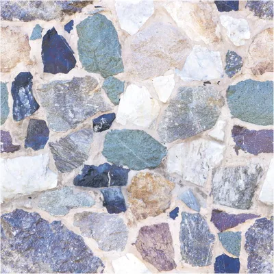 Productafbeelding van Beplakking met behangmotief – RHODES STONES – 50 x 50 cm