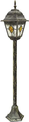 Produktbild von Rabalux 8185 Außenstehleuchte Monaco, E27, gold-mehrfarbig, rund, Klassisch, ø210mm