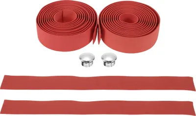Image de Ruban De Guidon De Vélo Antidérapant | Ruban De Poignée De Guidon De Vélo Rouge 1 Paire