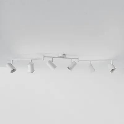Produktbild von hoftronic LED Deckenleuchte 6-flammig schwenkbar GU10 IP20 Weiß
