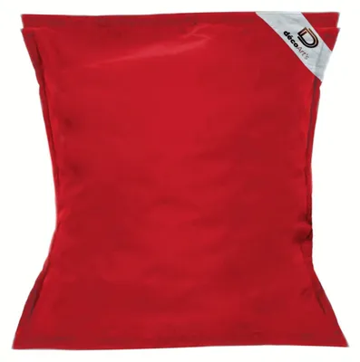 Image de Housse pour Pouf Géant XXL 180x140cm Flottant pour Piscine - Rouge piment