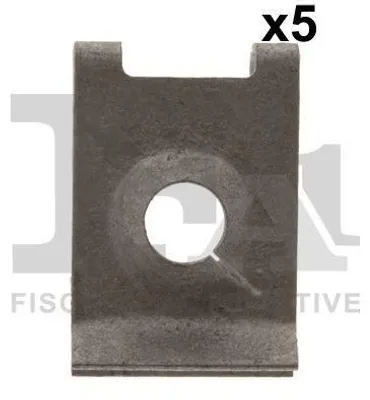 Produktbild von 5x FA1 Blechmutter Schnappmutter 99-10095.5 4mm 17mm