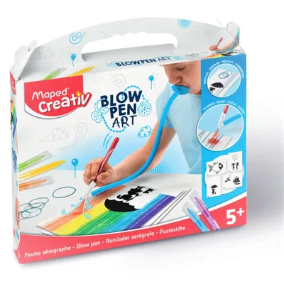 Immagine prodotto di Maped 846710 Maped Creativ Pustestift-Set BLOW PEN "Fil'Art", 22 pezzi