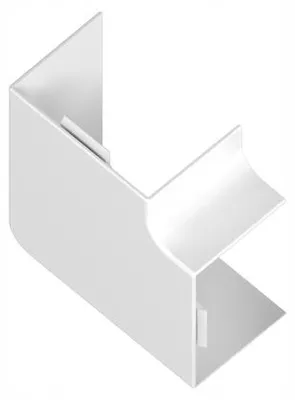 Produktbild von LK 60/90 Winkelrinnenverbinder weiß 111437