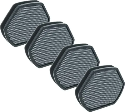 Produktbild von vhbw 4x Staubsaugerfilter kompatibel mit Bosch BGS 1UECO2/11, 1UPOWER/11, 2112/01, 2112/02, 21830/01 Staubsauger - Schaumstofffilter Schwarz Weiß
