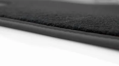 Produktbild von Fahrermatte Mini Clubman Cooper One JCW R55 R56 (2006-2014) Fußmatte Fahrerseite Velours Automatte Schwarz