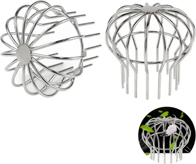 Imagen del producto de Protectores para canalones de acero inoxidable, de diámetro DN90 a DN120, 2 unidades, para bajantes