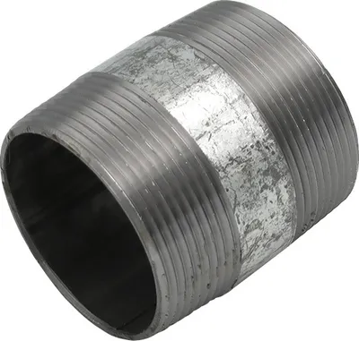 Produktbild von Rohrdoppelnippel 2 Zoll x 60 mm DN50 Rohrnippel verzinkt