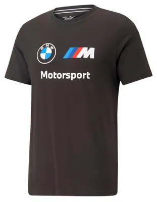 Produktbild von Puma BMW Motorsport ESS Logo Herren T Shirt, Größe:L, Farbe:Schwarz