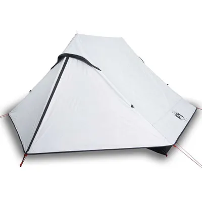 Immagine prodotto di Tenda Campeggio 2 Persone Bianca Tessuto Oscurante Impermeabile