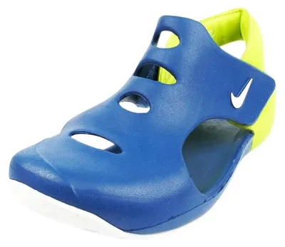 Produktbild von Nike - Kinder Sandalen "Sunray Protect 3" PP5782 (25,5 EU) (Blau/Neon-Grün)