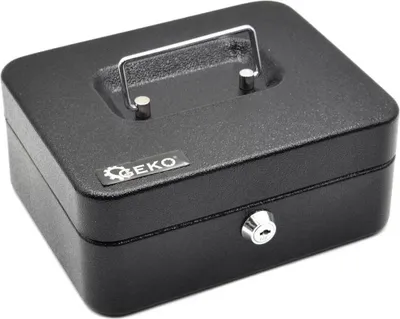 Produktbild von Geldkassette Zählkassette Transportkassette Kasse Tresor 200x160x90 mm GK 901