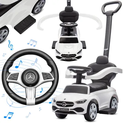 Immagine prodotto di Baby car Mercedes Classe C bianca Sun Baby