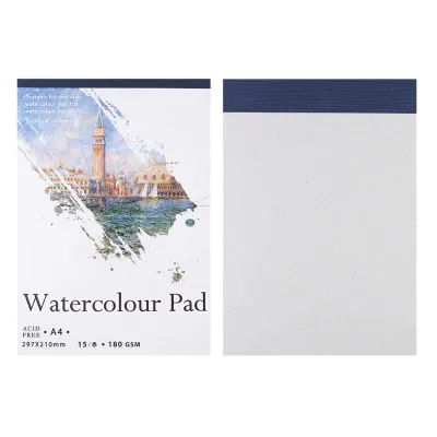 Produktbild von Künstler Sketch Book Aquarellpapier Notizblock zum Malerei Zeichnen Tagebuch kreatives Notizbuch A4