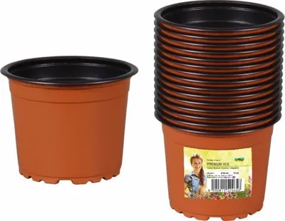Obrázek produktu pro Květináč PREMIUM VCG lehčený plastový d10cm 15ks