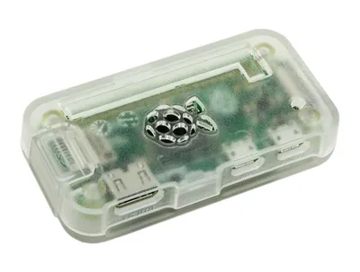 Produktbild von ModMyPi Raspberry Pi Zero Case / Gehäuse - Farbe: transparent