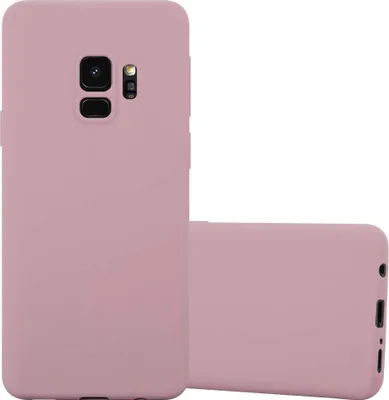 Produktbild von Cadorabo Hülle für Samsung Galaxy S9 Schutzhülle in Rosa Handyhülle TPU Silikon Etui Case Cover