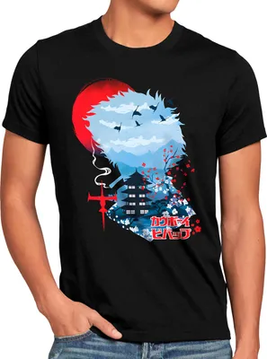 Produktbild von style3 Bounty Hunter Sunset Herren T-Shirt bebop anime manga swordfish