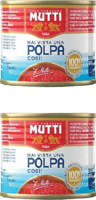Produktbild von Mutti Fruchtfleisch klein 2x210g