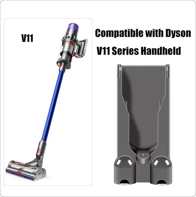 Produktbild von Wandhalterung für Ladestation aus ABS Kunststoff, kompatibel mit Dyson V11 und V15