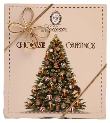 Image de Coffret de tablettes de chocolat « Christmas Chocolate Greetings », 3 x 80 g